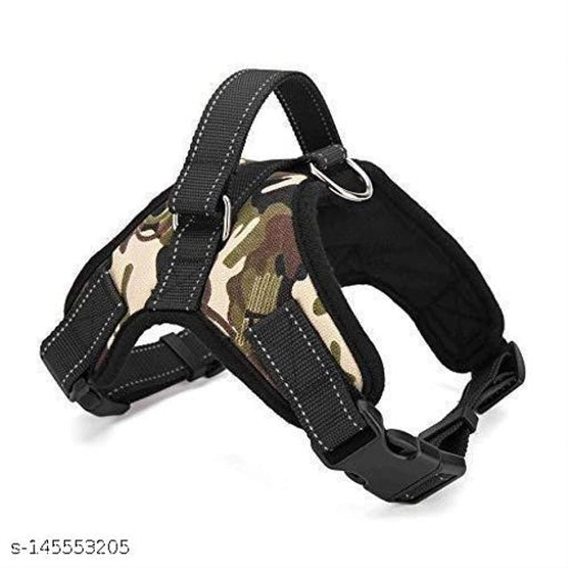 Cotton Body Harness for Dog (Multicolor, L) - Trendwaala