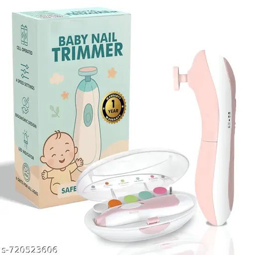 Electric Safe Baby Nail Trimmer & Clipper Kit - Trendwaala