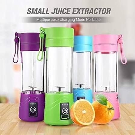 Portable USB Rechargeable Mini Electric Juicer Blender