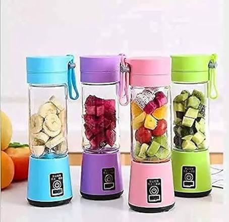 Portable USB Rechargeable Mini Electric Juicer Blender